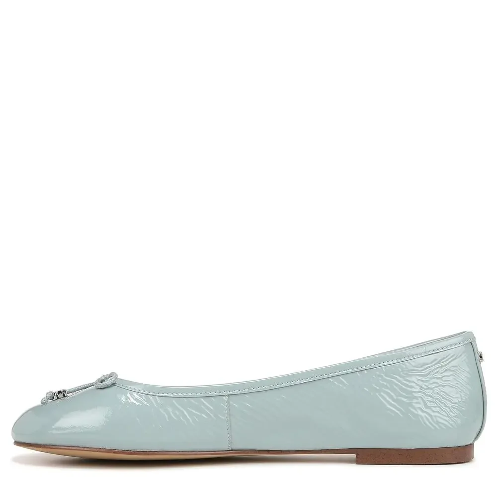 SAM EDELMAN FELICIA LUXE BALLET FLAT ROBIN EGG BLUE 6 MEDIUM